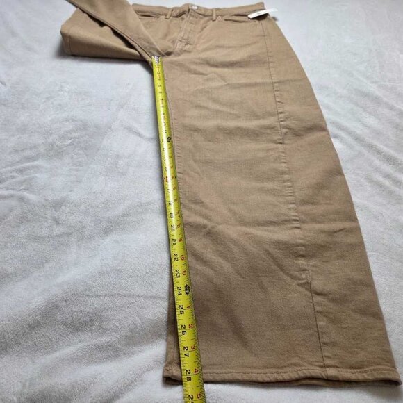 New 33 Mother x Anthropologie The Half Pipe Flood barrel jeans The Devil May - Picture 7 of 13